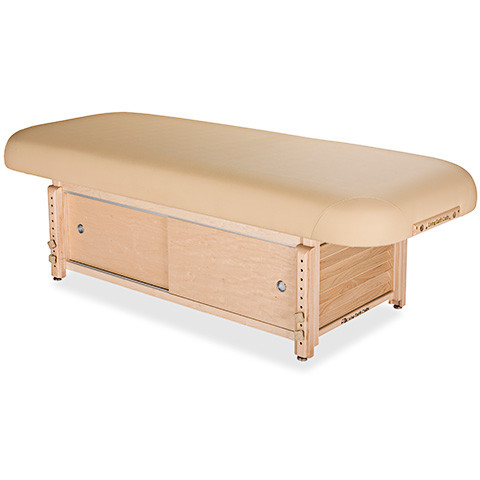 Living Earth Crafts Sonoma Flat Top Spa Treatment Table Cabinet Base