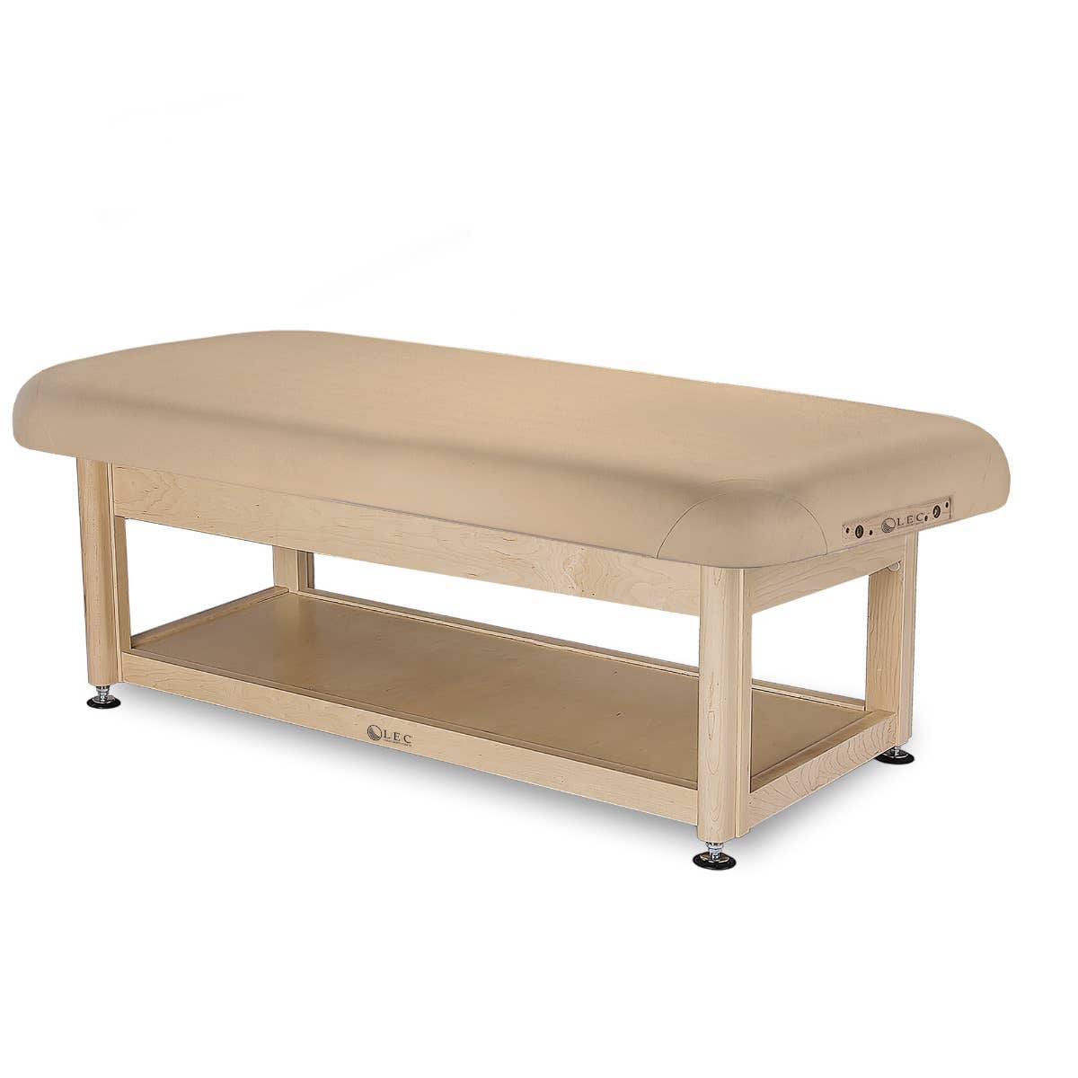 Living Earth Crafts Serenity Flat Spa Treatment Table Shelf Base